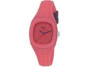 Puma Women s Active PU102882006 Pink Silicone Quartz Watch with Pink Dial