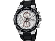 Casio EFR 519 7AV White Black Edifice Chronograph Stainless Steel Resin Watch