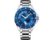 Men s Calvin Klein ck Play Blue Dial Stainless Steel Watch K2W21Z4N