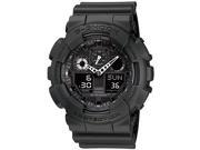 Casio G Shock Analog Digital Blackout Military Watch GA100 1A1