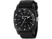 Men s Black Columbia Horizon Nylon Strap Watch CA019 001