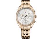 Women s Rose Gold Tone Tommy Hilfiger Mia Multi Function Watch 1781572