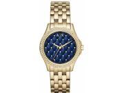 Women s Armani Exchange Lady Hampton Quilted Face Crystalized Watch AX5247