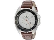 Men s Columbia Brown Leather Band Watch CA027 130