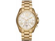 Women s Michael Kors Bradshaw Chronograph Gold Watch MK6266