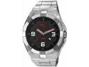 Men s Puma Iconic Stainless Steel Display Watch PU103921003