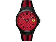 Men s Scuderia Ferrari Pit Crew Red Dial Watch 830281