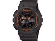 Black Casio G Shock Analog Digital Watch GA110TS 1A4