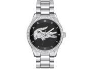 Women s Lacoste Victoria Crystallized Glitz Steel Watch 2000868