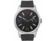 Men s Puma Ultrasize Stainless Steel And Black Display Watch PU104091001
