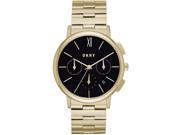Women s DKNY Willoughby Gold Steel Chronograph Watch NY2540