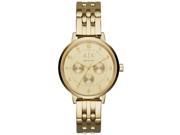 Women s Armani Exchange Payton Crystallized Gold Tone Watch AX5377