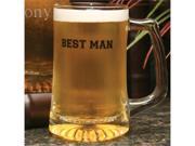 Glass Best Man Mug