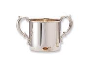 Sterling Silver Double Hollow Handles Baby Cup