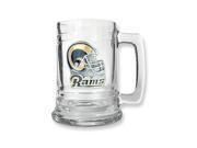 St. Louis Rams 15oz Glass Tankard