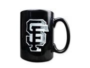 San Francisco Giants 15oz Black Ceramic Mug