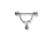 Surgical Stainless Stl BB w Nipple Shield