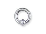 SGSS Captive Ring w Spring Ball 6G 4.1mm 1 2 13mm Dia Captive R