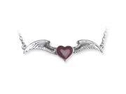 Back Belly Chains Winged Heart w Heart weight Medium Fits 28 to 38 W