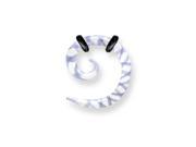 Pyrex Glass Spirals Ribbon Colors 10G 2.6mm 1 2 13mm Dia w 2 black