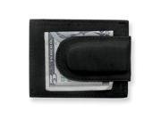 Black Leather w Credit Card Slots Front Pocket Wallet