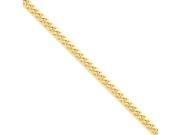14k 5mm Domed Curb Chain