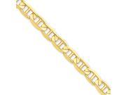 14k 7mm Concave Anchor Chain