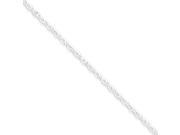 Sterling Silver 1.6mm Long Link Rolo Chain