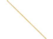 14k 1.3mm Solid D C Cable Chain