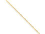 14k .6mm D C Cable Chain