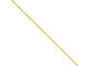 14k 1.45mm D C Cable Chain