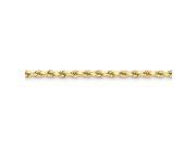 14k 5mm D C Rope with Lobster Clasp Chain