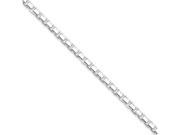 Sterling Silver 3.2mm Box Chain