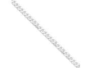 Sterling Silver 4.25mm Curb Chain