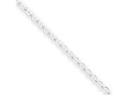 Sterling Silver 1.5mm Rolo Chain Anklet