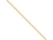 Sterling Silver Gold plated Curb Chain