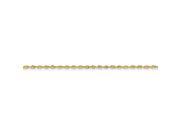 14k 2.0mm D C Extra Lite Rope Chain