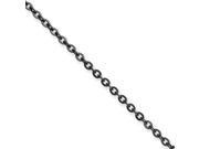 Stainless Steel IP Black plated 2.3mm 24in Cable Chain