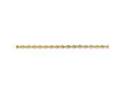 14k 2.82mm D C Extra Lite Rope Chain