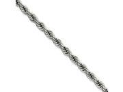 Stainless Steel 4.0mm 18in Rope Chain