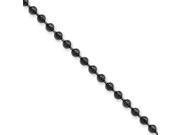 Stainless Steel 3.0mm IP Black plated 18in Ball Chain