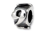 Sterling Silver Reflections Number 9 Message Bead