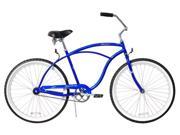 Firmstrong Urban Man Single Speed Royal Blue Men s 26 Beach Cruiser Bike