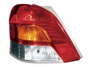 Toyota Yaris Hatchback 09 11 Rear Tail Light Lamp To2818144 81561 52700 Lh
