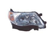 Subaru Forester 09 12 Xenon Hid Headlight Lamp With Bulb Su2503138 84001Sc200 Rh