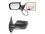 For Nissan Titan Se 06 09 Power Heated Textured Side Mirror Lh 96302 Zh10A