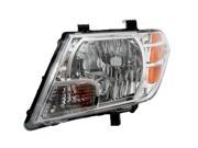 For Nissan Frontier 09 10 11 12 Head Light Lamp With Bulb Lh 26060 Zl40A