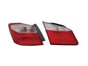 Honda Accord 2013 Ex Lx Sport Sedan Left Driver Side Tail Light Inner Outer Set Honda Accord 2013 Ex Lx Sport Sedan Left Driver Side Tail Light Inner Outer Set