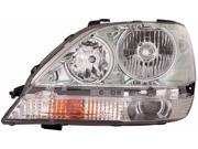 Lexus Rx 300 01 02 03 Chrome Hid Type Head Light Lamp With Bulb Lh 81150 48130