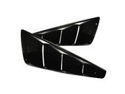 Ford Mustang Shelby Bullitt Gt 2 Dr Coupe Black 1 4 Quarter Window Scoop Louver
